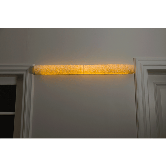 Buy Handcrafted Banana fiber paper and crushed Wall Mounted Lamps