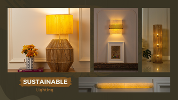 Sustainable Lighting Interior Design: Add a Pop of Color to Your Home with these Five Eco-conscious Lights.