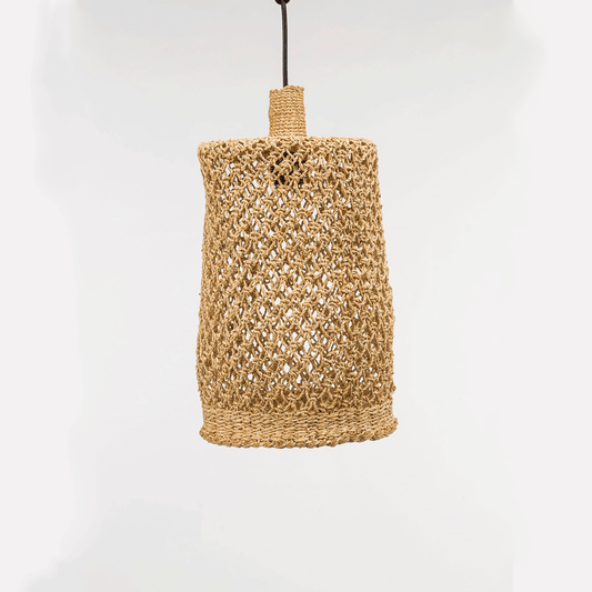Buy Handcrafted Banana Bark Rope Suspended Lights in Bangalore