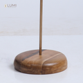 floor lamps -kosh - wood -finish-lamps